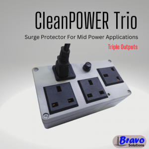 CleanPower TRIO – Surge Protector with Triple Outputs