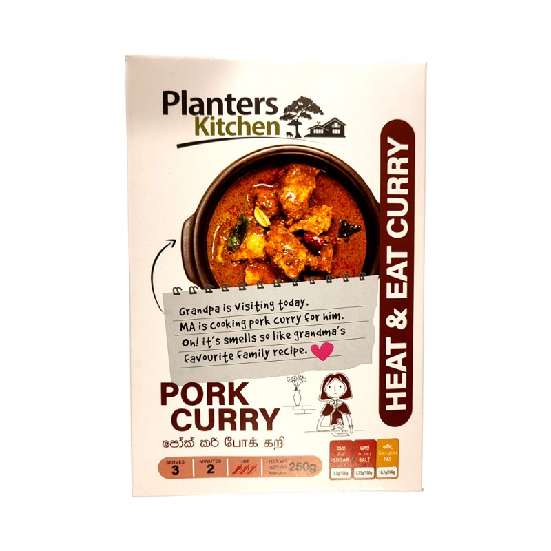 Planters Kitchen Heat & Eat Curry Pork Curry 250g