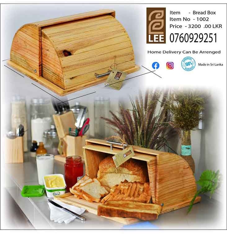 Wooden Bread Box