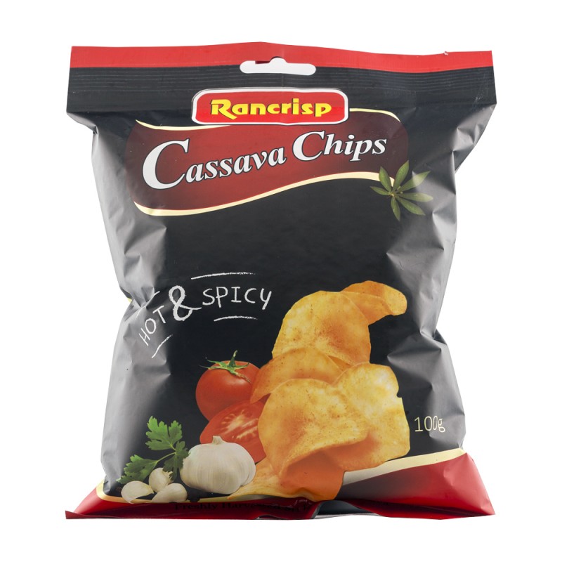 Rancrisp Cassava Chips Hot & Spicy 100g