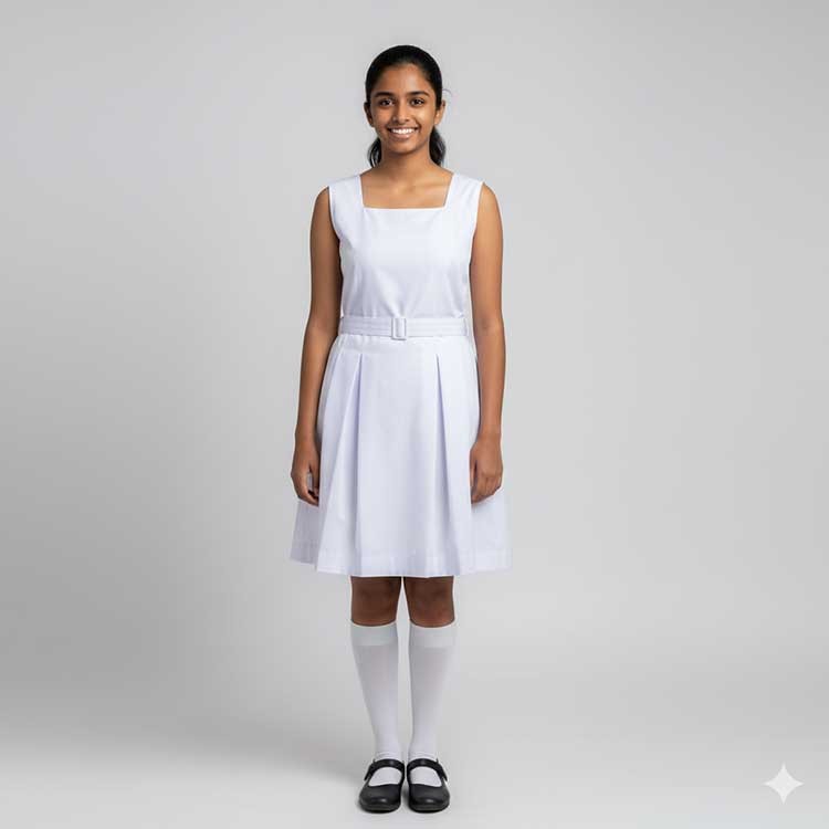 Ladies’ College School Uniform Girls' Frock – Premium Quality & Perfect Fit