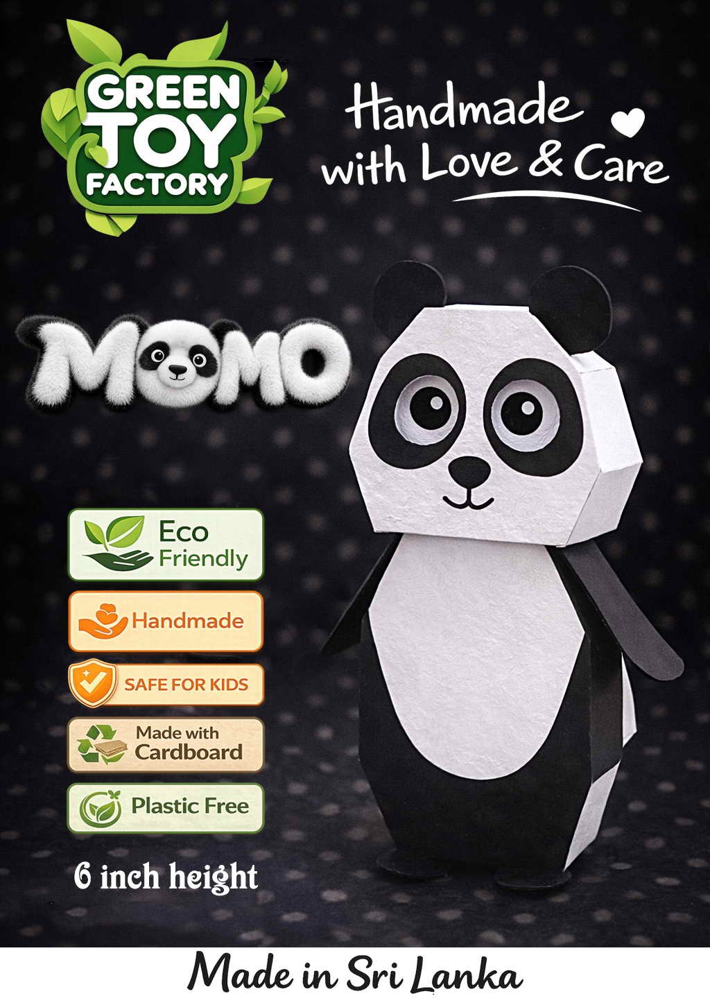 Eco Friendly Toy - Panda