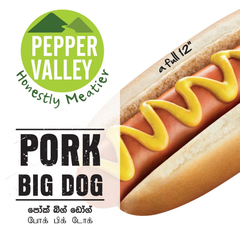 Pepper Valley Pork Big Dog 700g