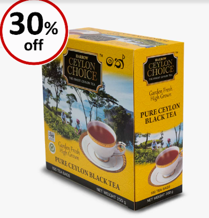 Harrow House Ceylon Choice Premium Tea Bags