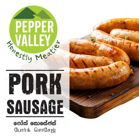 Pepper Valley Pork Sausage 300g