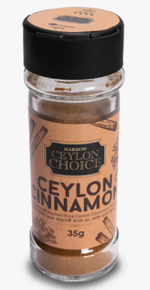 Harrow Ceylon Choice Cinnamon Powder Glass Shaker