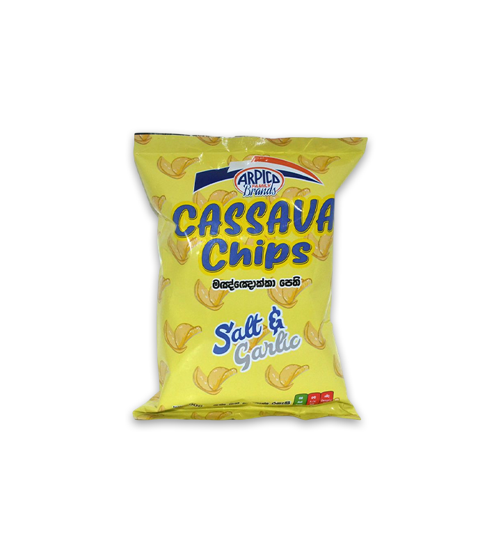 Arpico Casava Chips Salt & Garlic – 90g