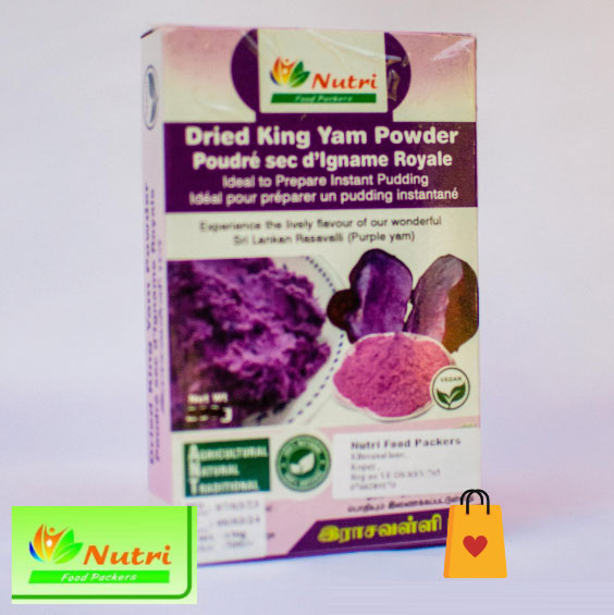 Dried King Yam Powder - 500g