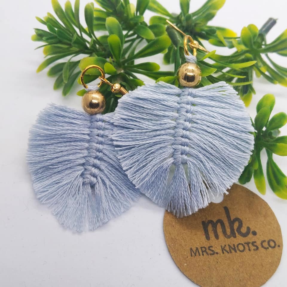 Hand Made Luxury Cotton Ear Rings