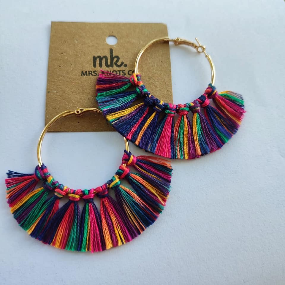 Hand Made Luxury Cotton Ear Rings