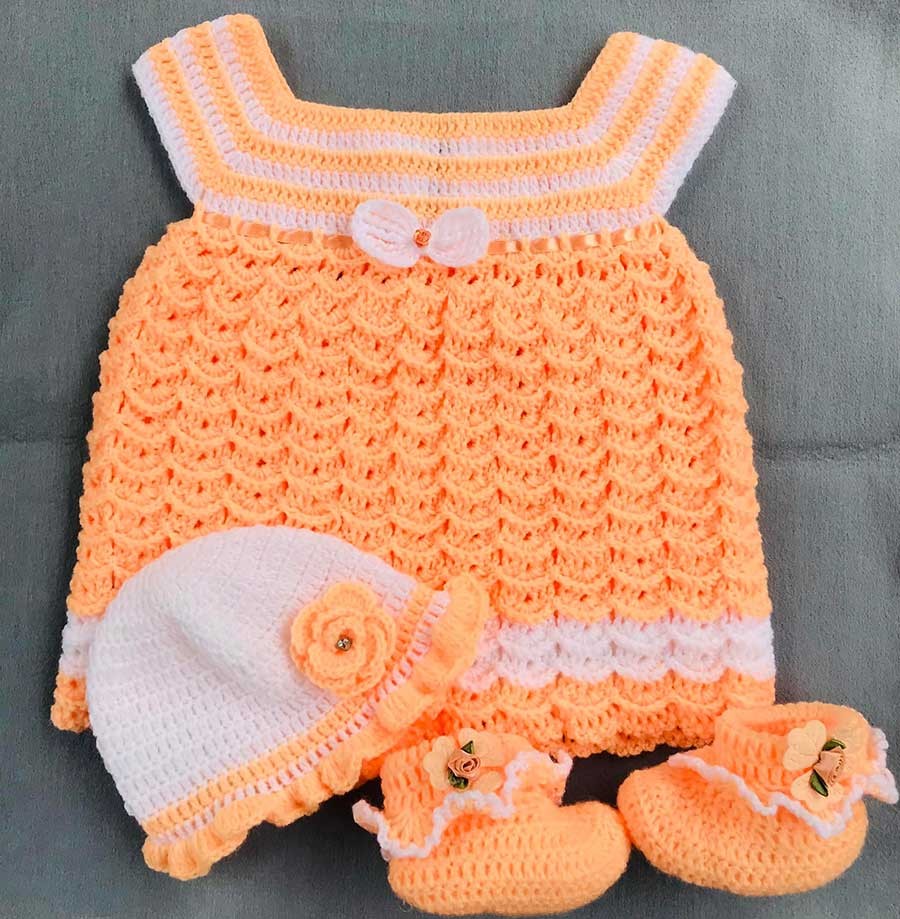 Handama Crochet Baby Dress