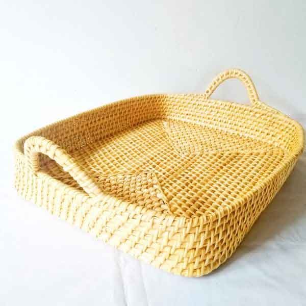 Cane Serving Tray