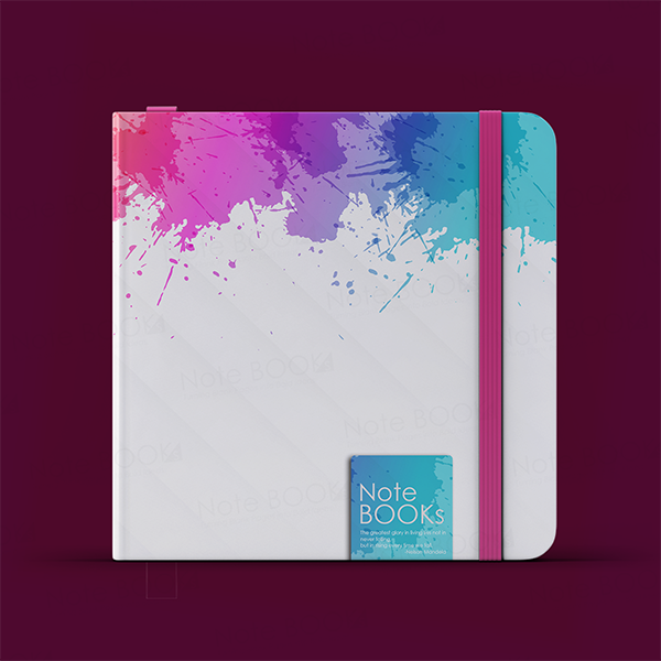 Square It Up – Modern Perfect Bound Notebooks for Bold Ideas (Notebook design NB00458)