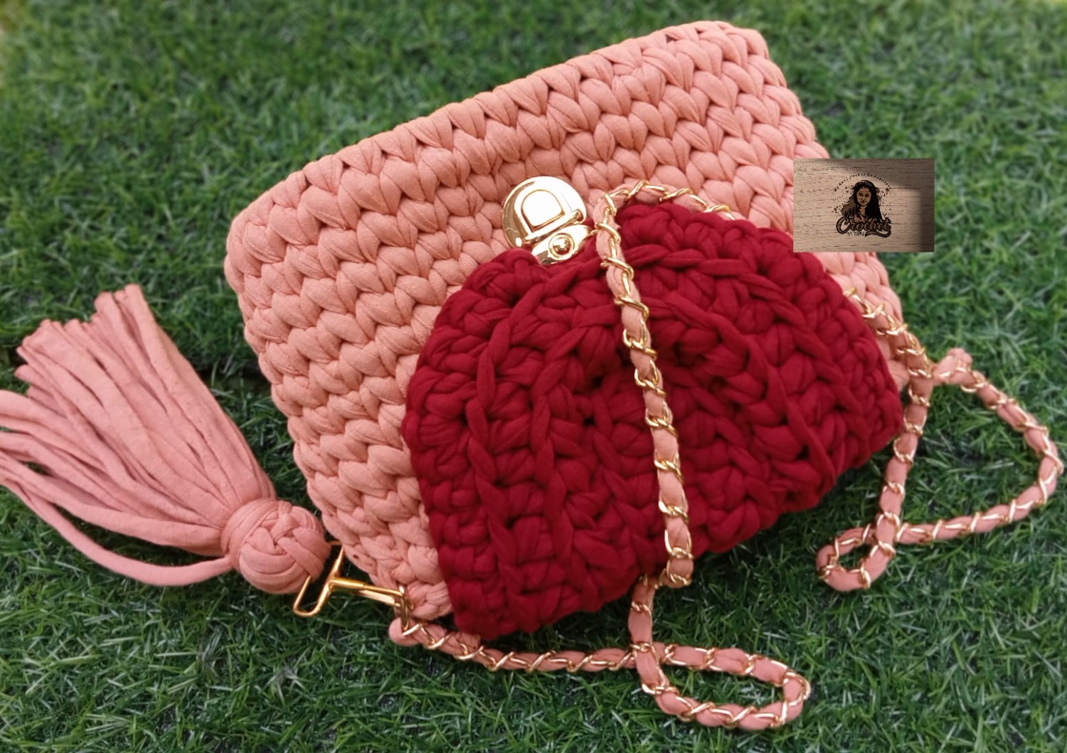 Crochet Hand Bags by Thili