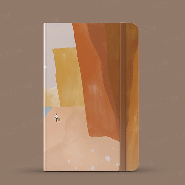 Capture the Calm of the Coastline. (Notebook design NB00434)