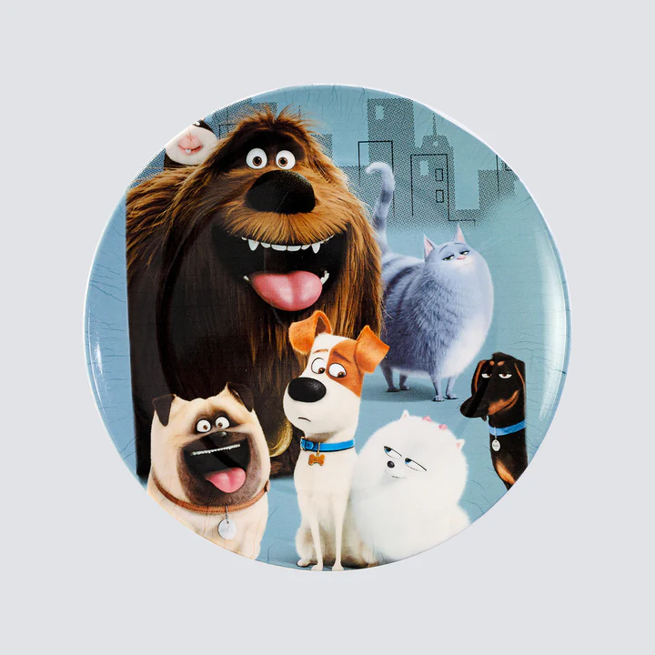 SECRET LIFE OF PETS PLATE