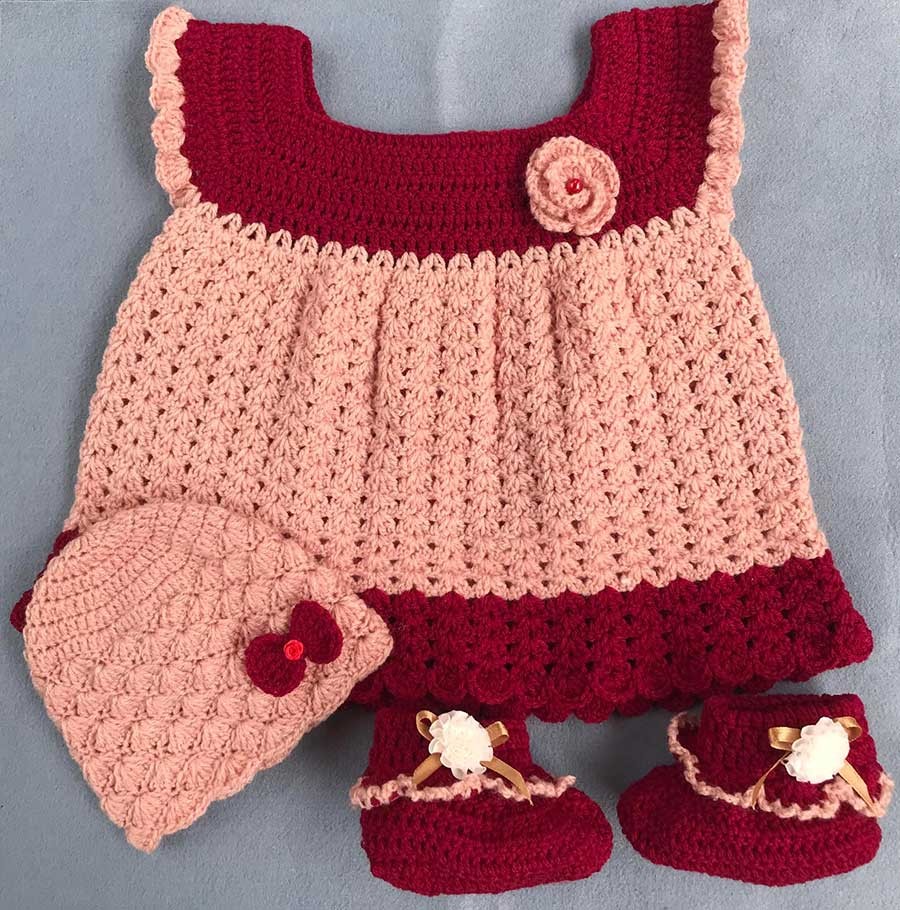 Handama Crochet Baby Dress