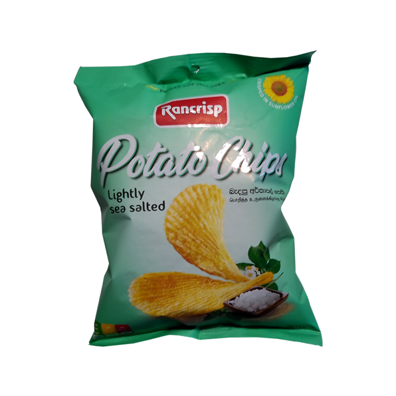 Rancrisp Lightly Sea Salted Potato Chips 60g