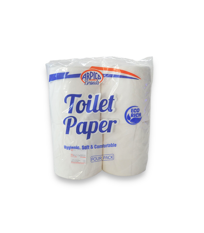 Arpico Toilet Roll 100g*4Pk 2Ply