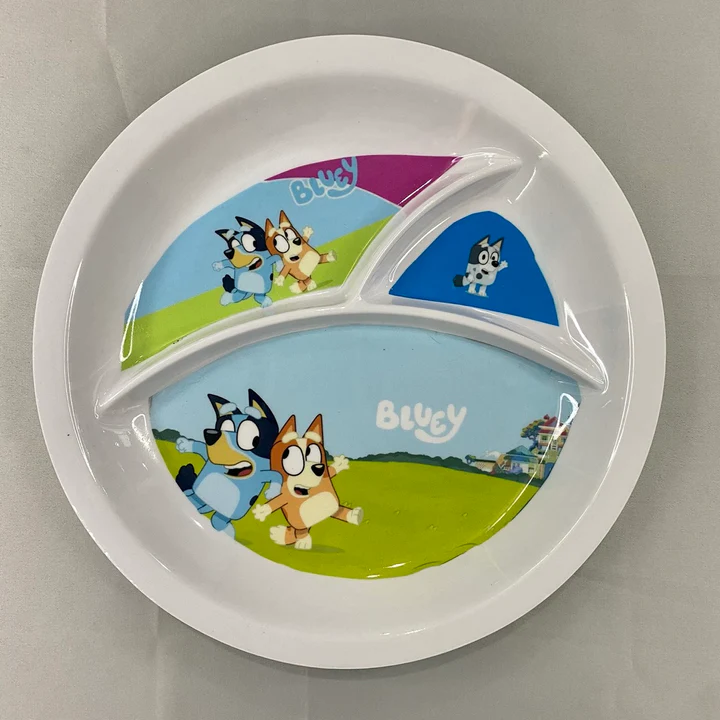 BLUEY DIVIDED PLATE