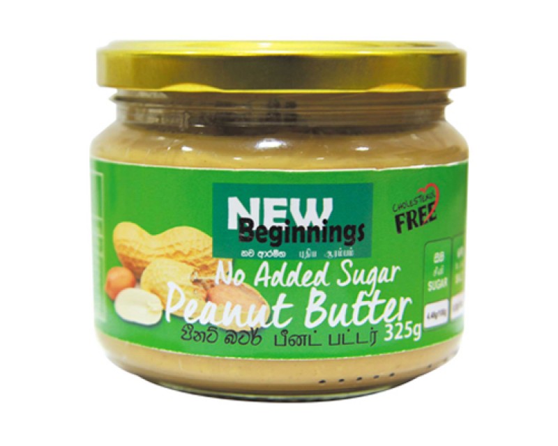 New Beginnings Peanut Butter-No Added Sugar 325g