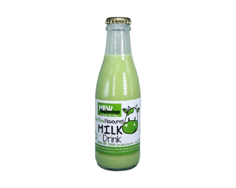 New Beginnings Green Tea Flavoured Milk 190ml