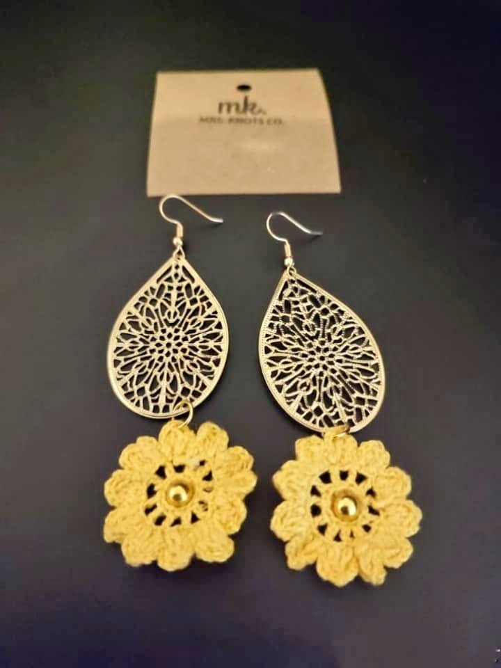 Hand Made Luxury Cotton Ear Rings