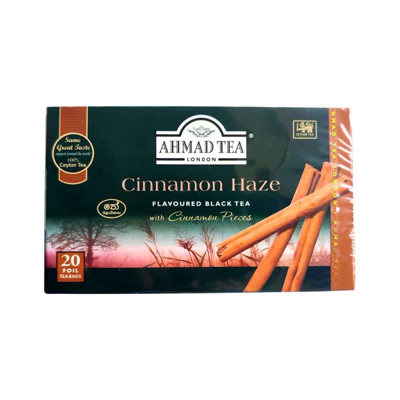 Ahmad Tea / Cinnamon Flavoured Black Tea/ 40g (20 Tea Bags)