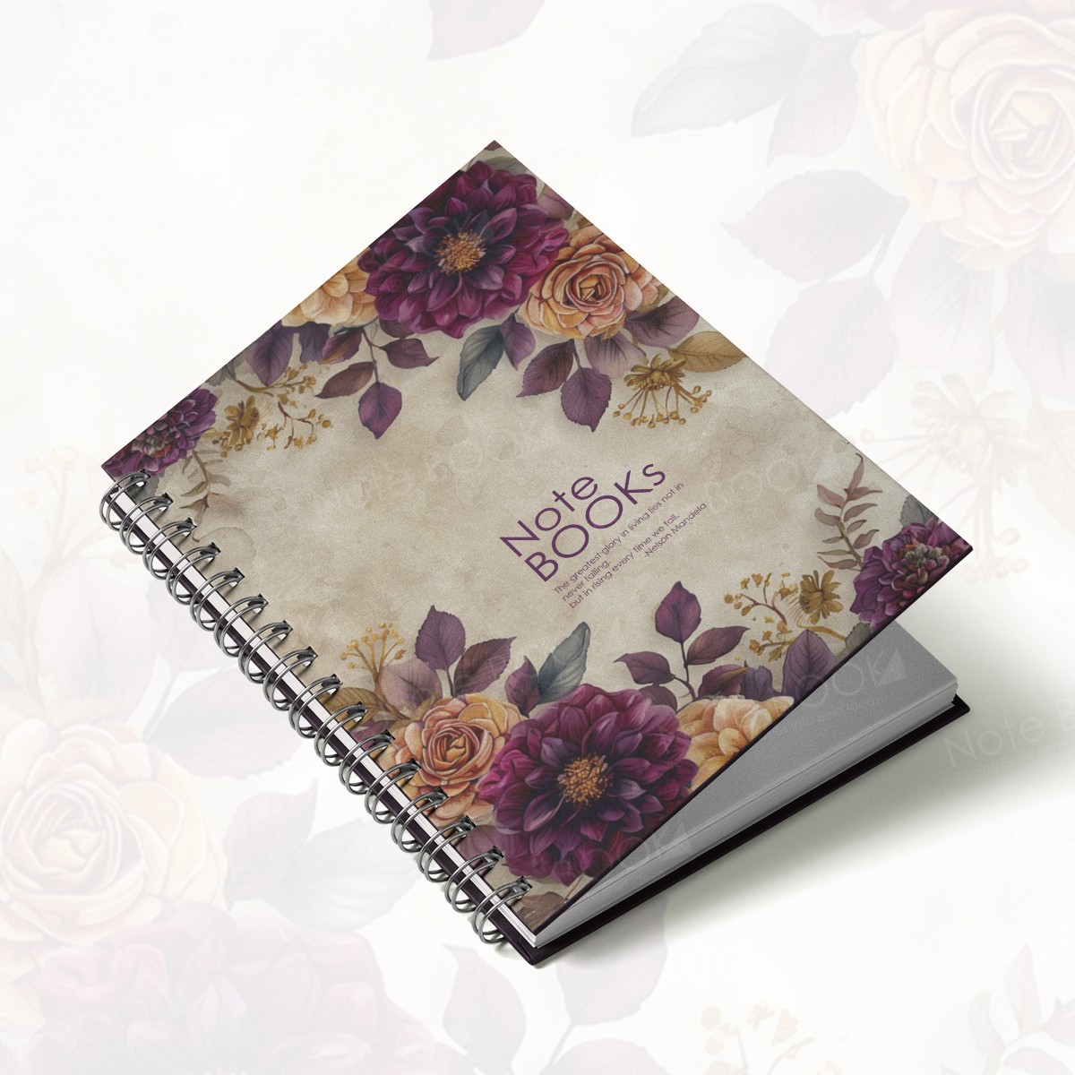 High-Quality Notebooks for Students and Professionals (Notebook design NB00418)