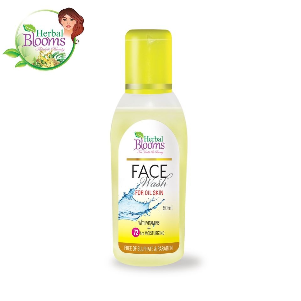 Herbal Blooms Face Wash for Oily Skin 50ml