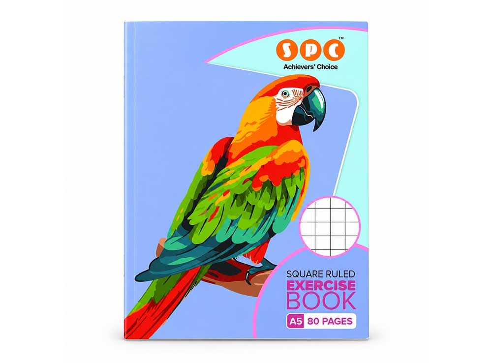View SPC A5 Exercise Book – 80 Pages, Square Ruled image