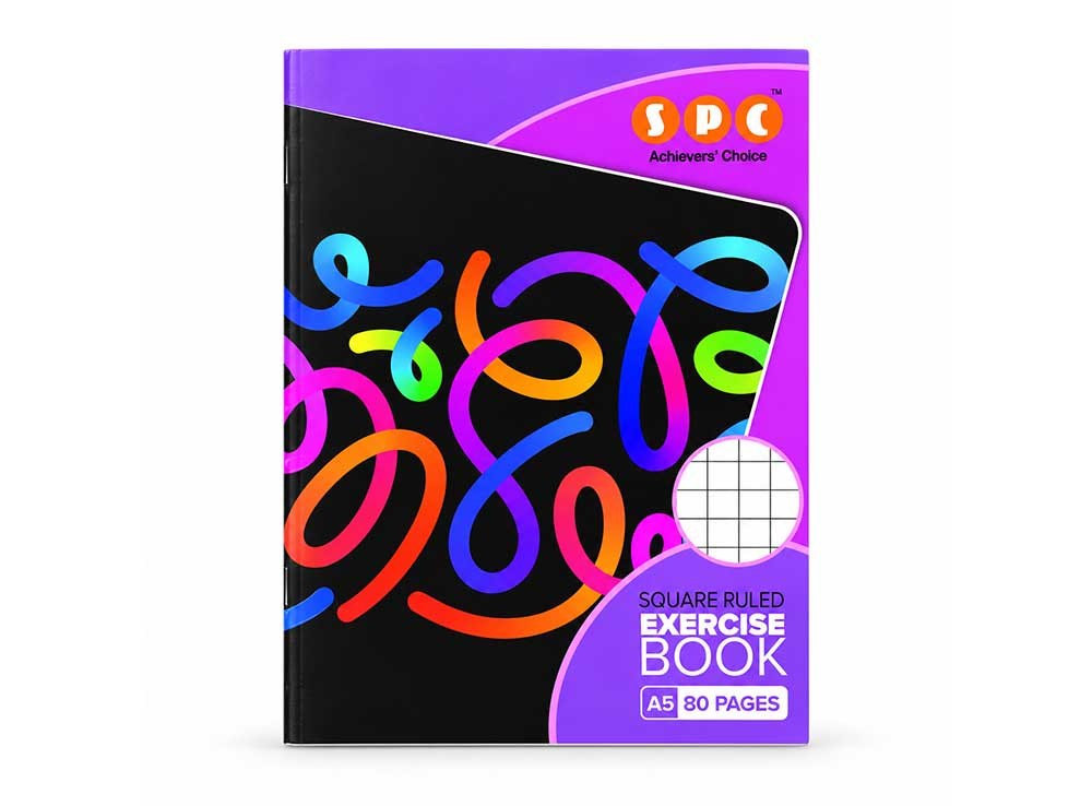 View SPC A5 Exercise Book – 80 Pages, Square Ruled image