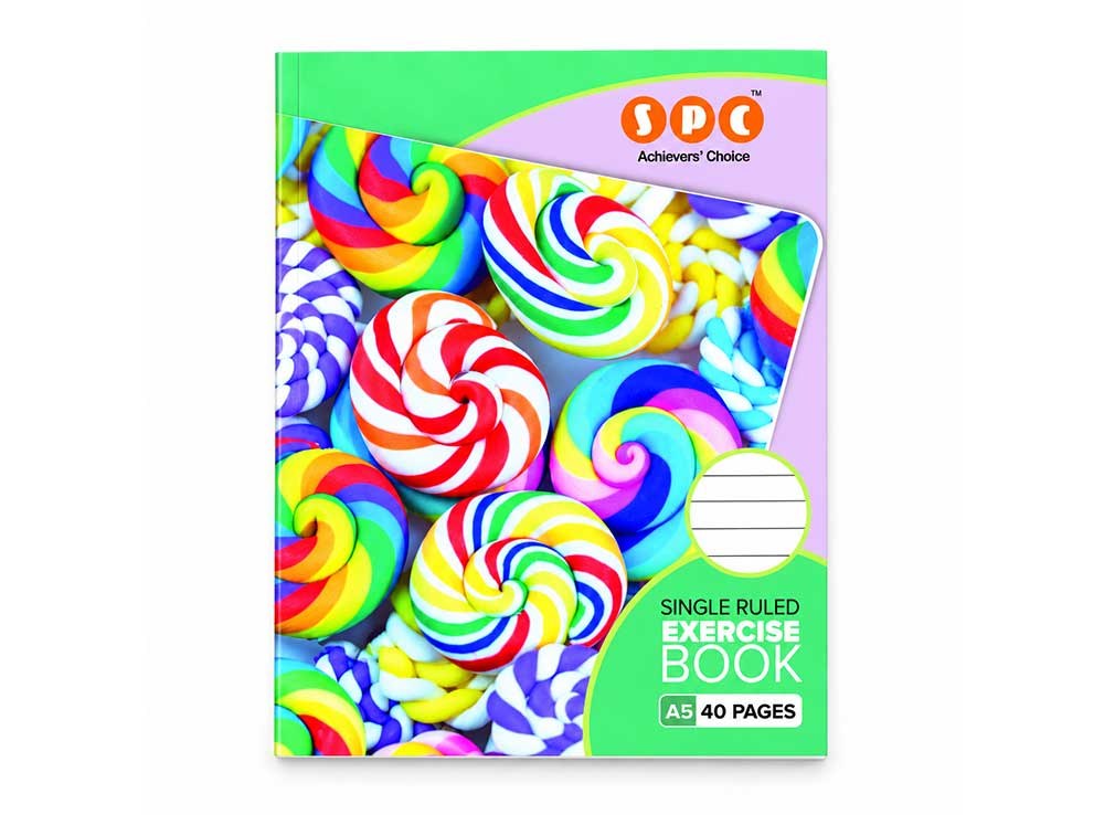 View SPC A5 Exercise Book – 40 Pages, 70 GSM, Single Rule | Rs. 50.00 image