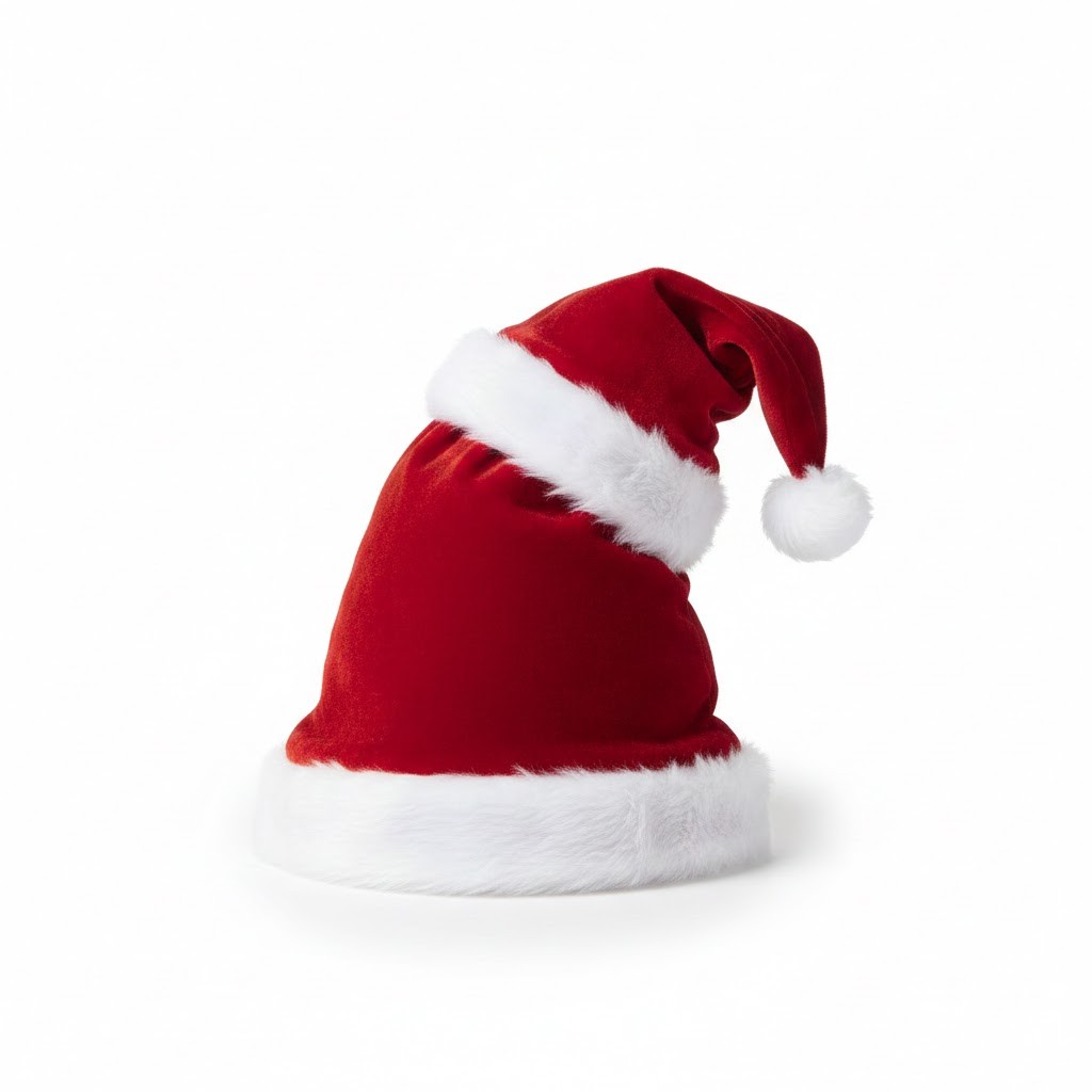 View Premium Christmas Santa Hats: Classic & Custom Designs Available image