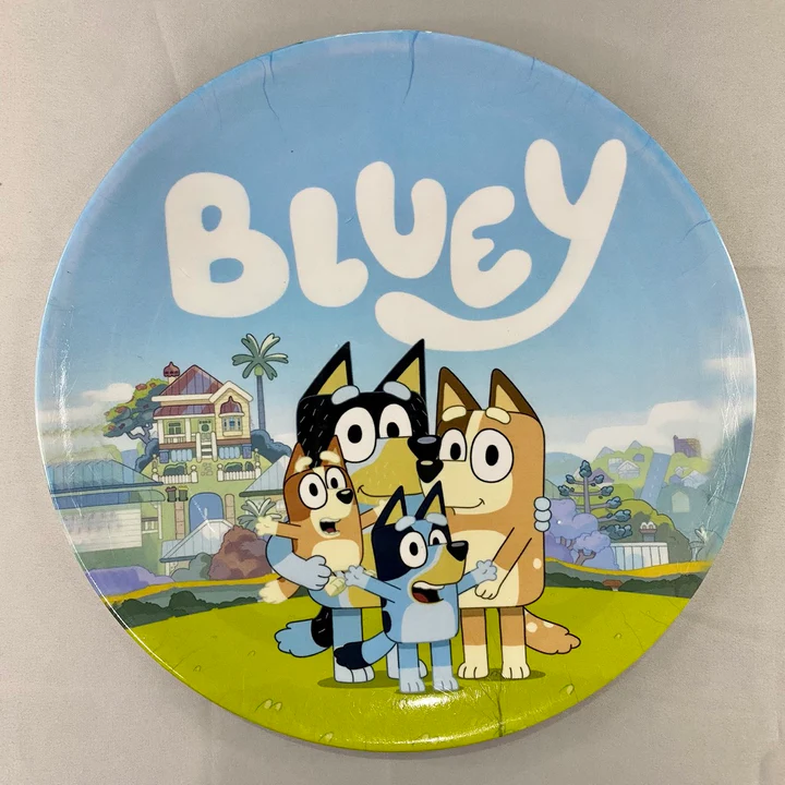 BLUEY PLATE