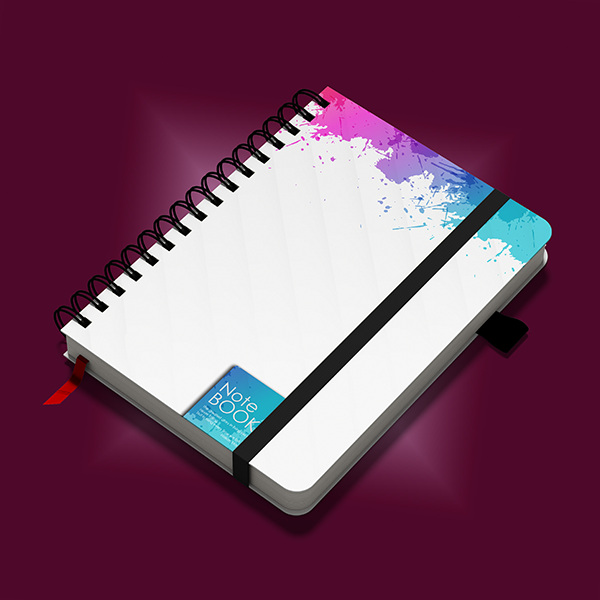A5 Spiral Notebook Designs – Smooth Turn, Strong Bind (Notebook design NB00457)