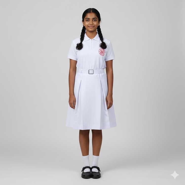 Presbyterian Girls' School Uniform Frock – Premium Quality & Perfect Fit
