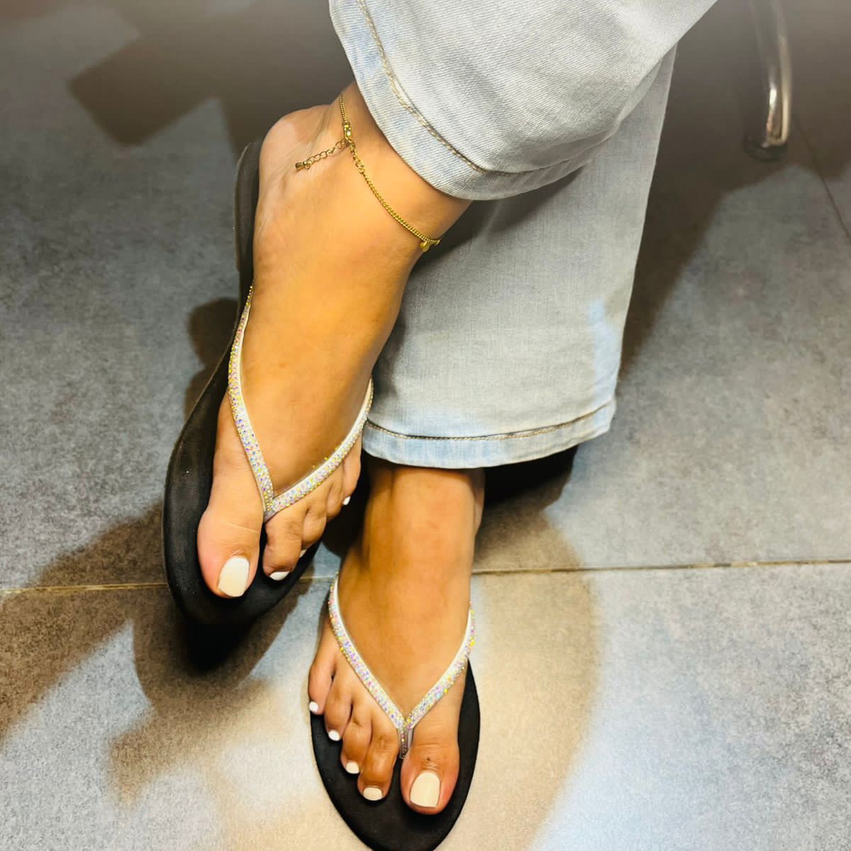 View Slippers for Girls - by Rose Petals image