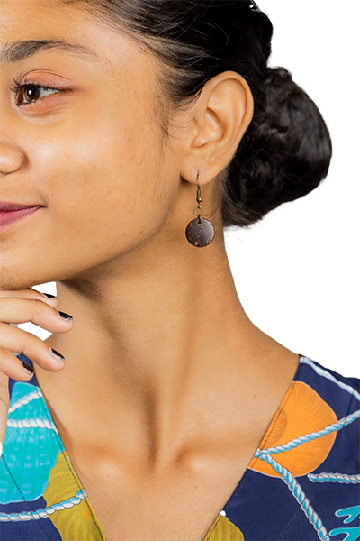 View Small round earings image