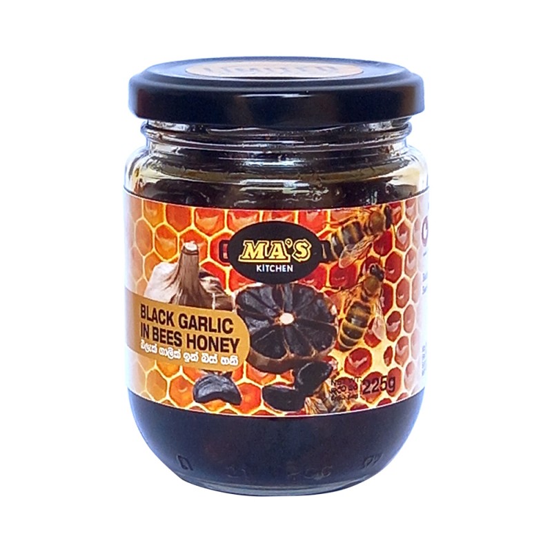 MA's Kitchen Black Garlic In Bee's Honey 225g