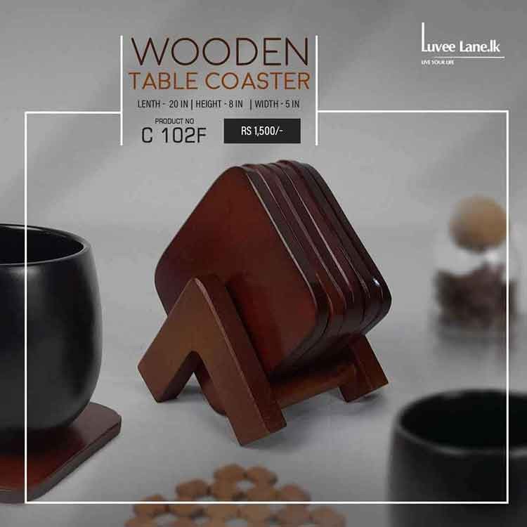 Wooden Table Coaster