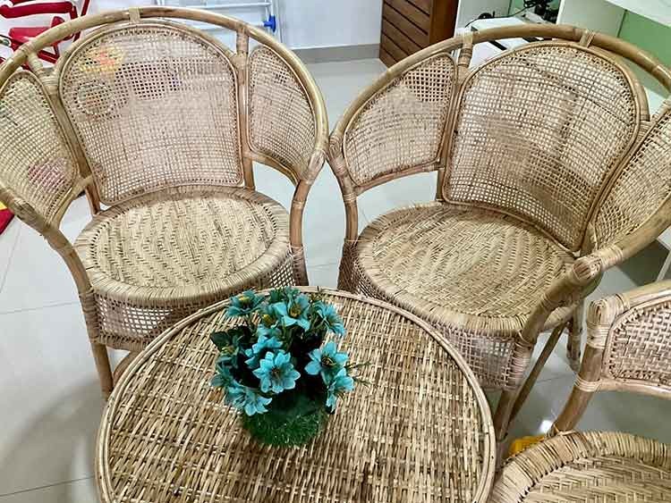 View Cane Chair Set image