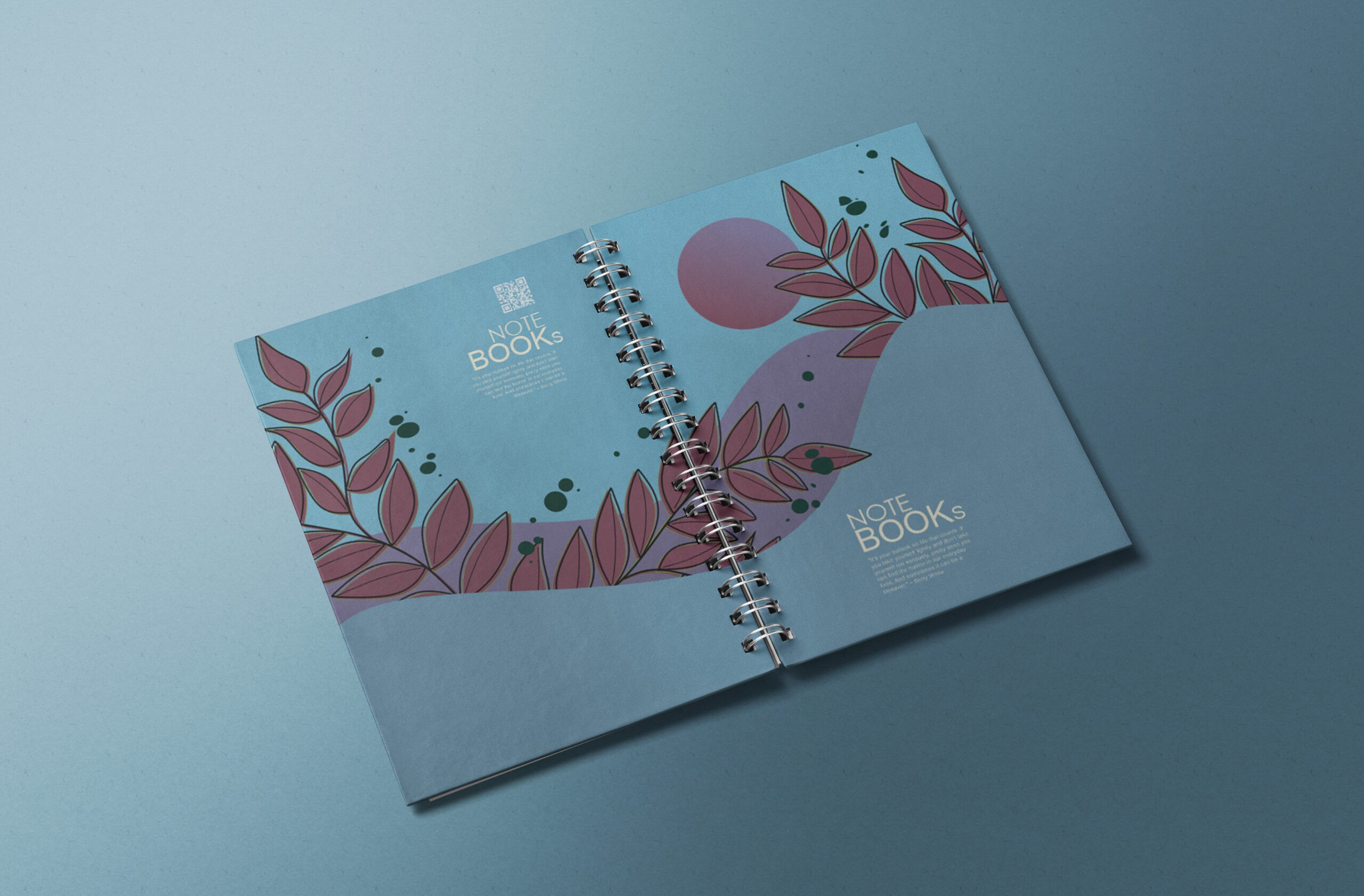 View Durable and Stylish Spiral Notebooks for Everyday Use (Notebook design NB00430) image