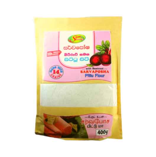 Sarvaposha Pittu Flour With Beetroot - 400g
