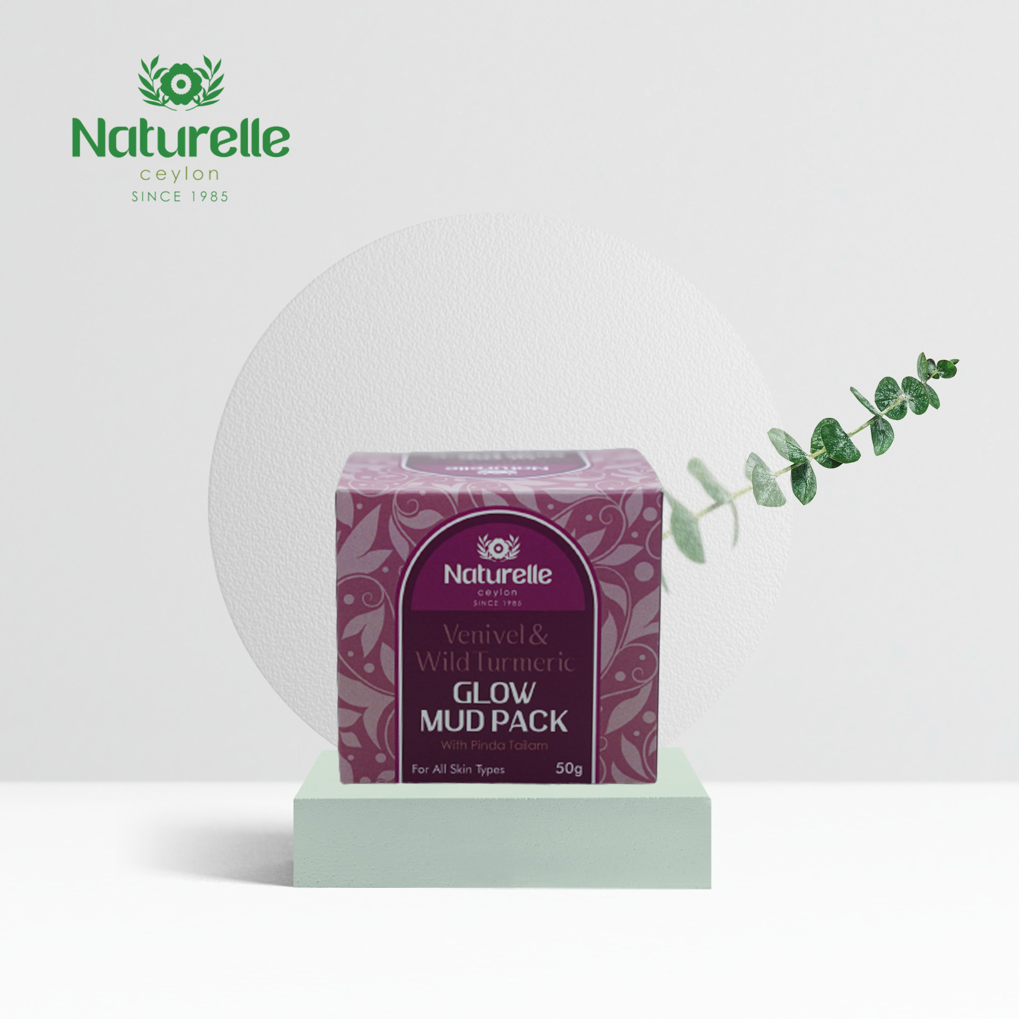 Venivel & Wild Turmeric Glow Mud Pack – 50g