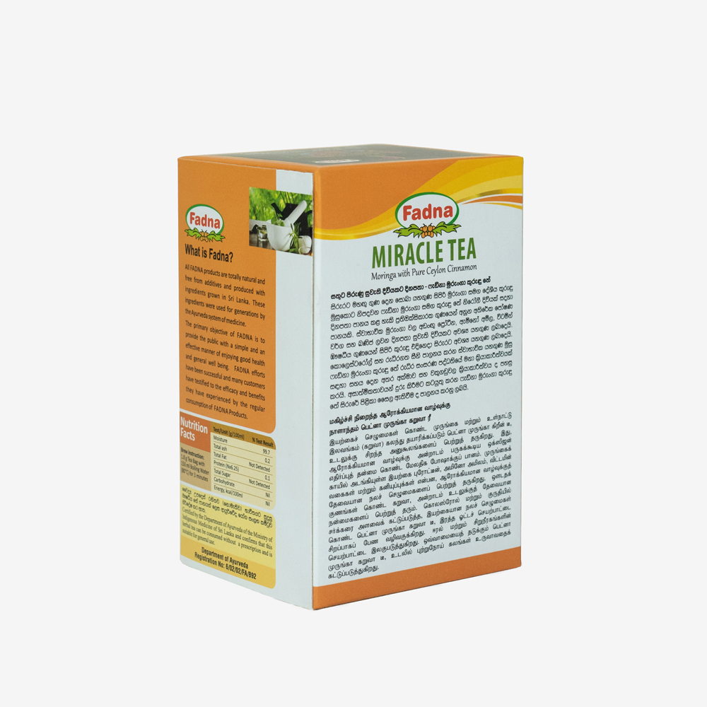 View Fadna Miracle Tea – Moringa with Cinnamon image