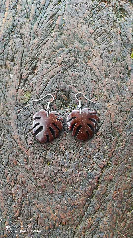 View Coconut Shell Earrings image