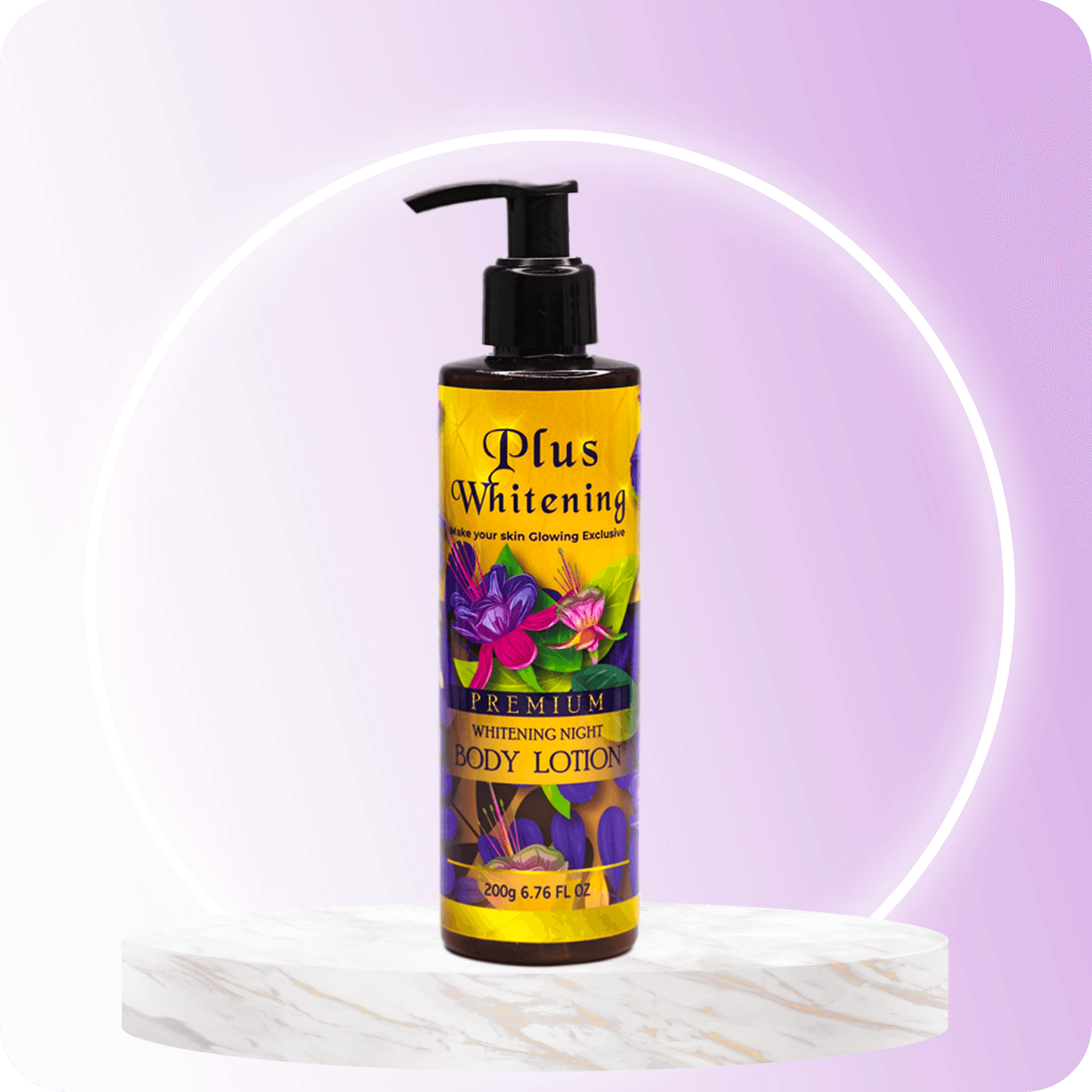 Plus Whitening Vip Night Body Lotion 200g