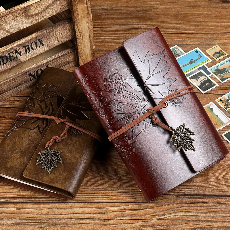 View Travelers Vintage PU Leather Notebook (Notebook design NB00427) image