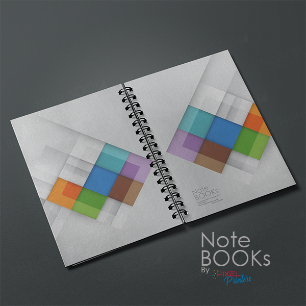 View Custom Spiral Bound Notebook Covers (Notebook design NB00449) image